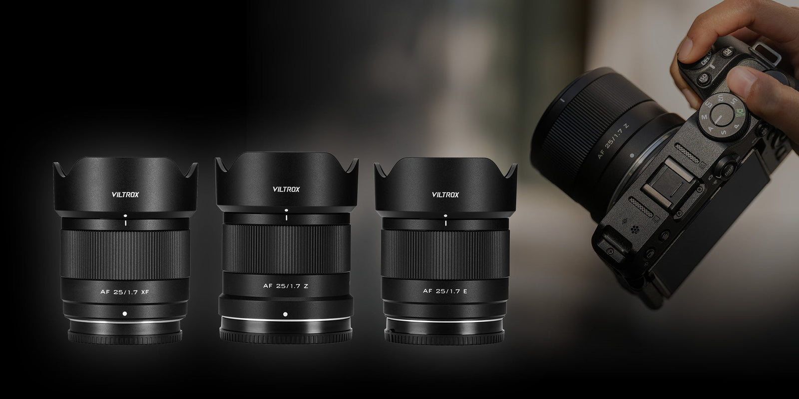 25-Millimeter-Objektive von Viltrox