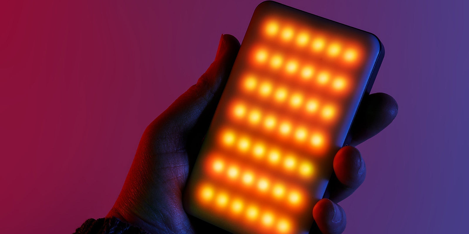 LED-Dauerlichtern professionelle Videoaufnahmen