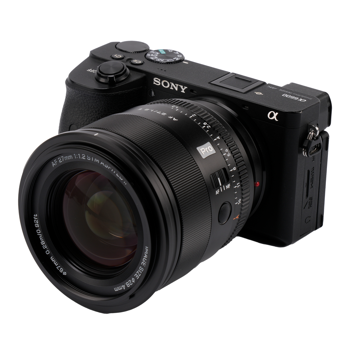 Viltrox lens | AF 27 mm | F/1.2 Pro E | Sony