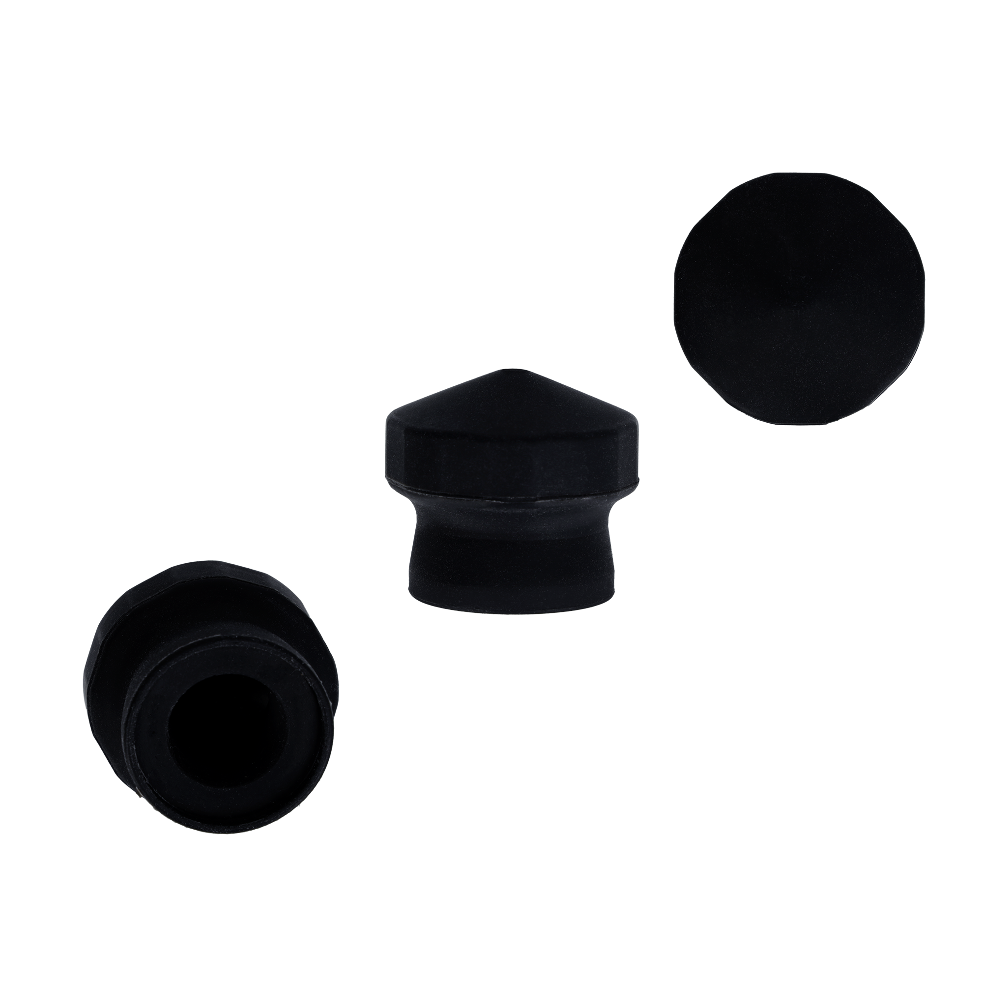 Set of 3 rubber feet for tripods