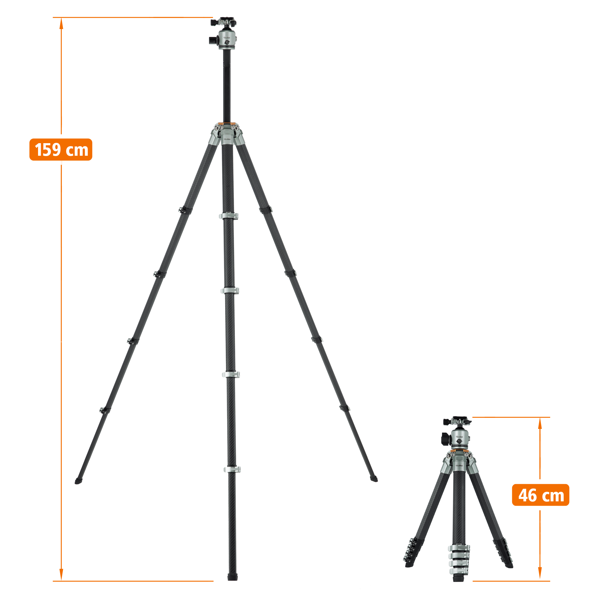 B-Ware Lion Rock Traveler Pro inkl. Stativkopf