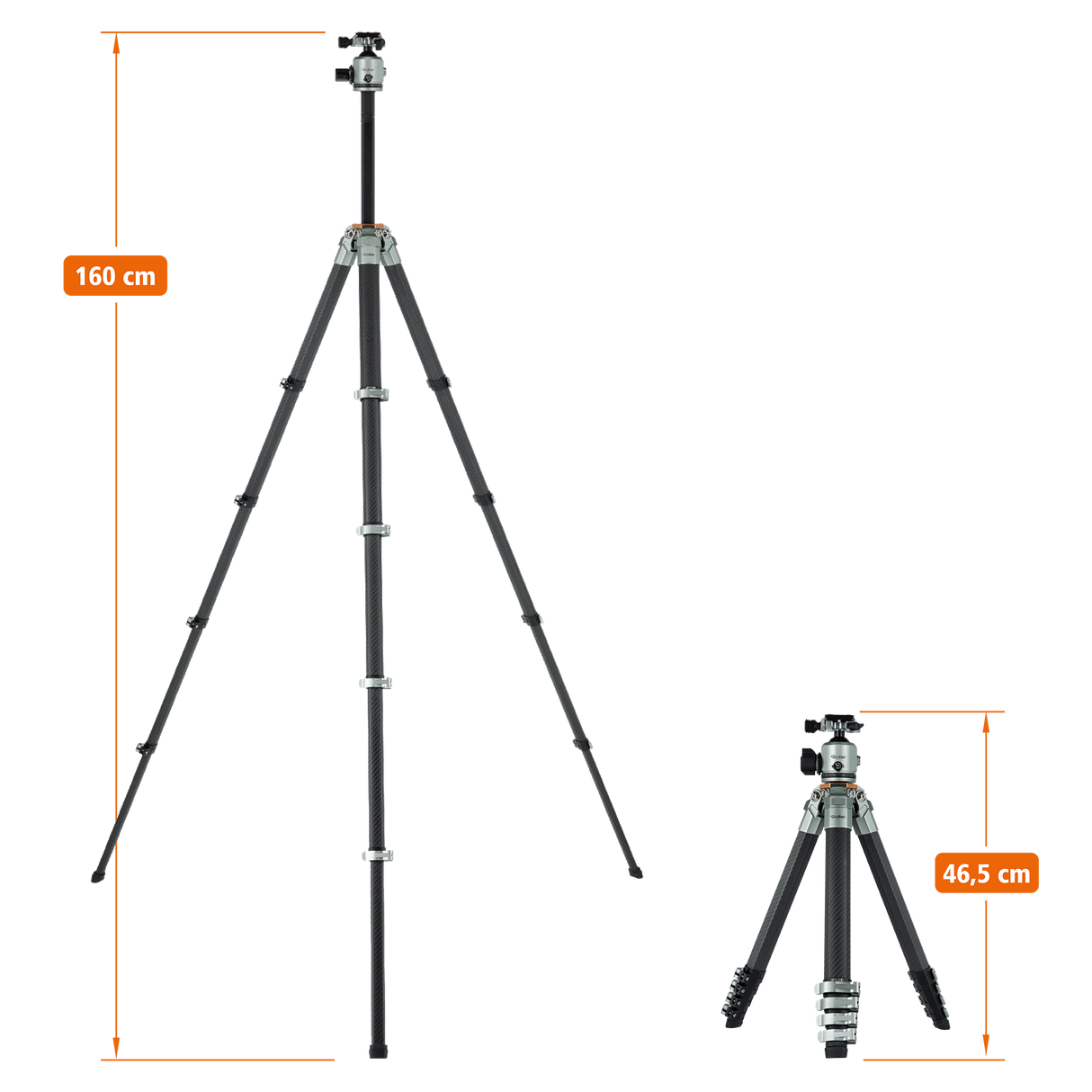 Lion Rock Traveler Pro including tripod head