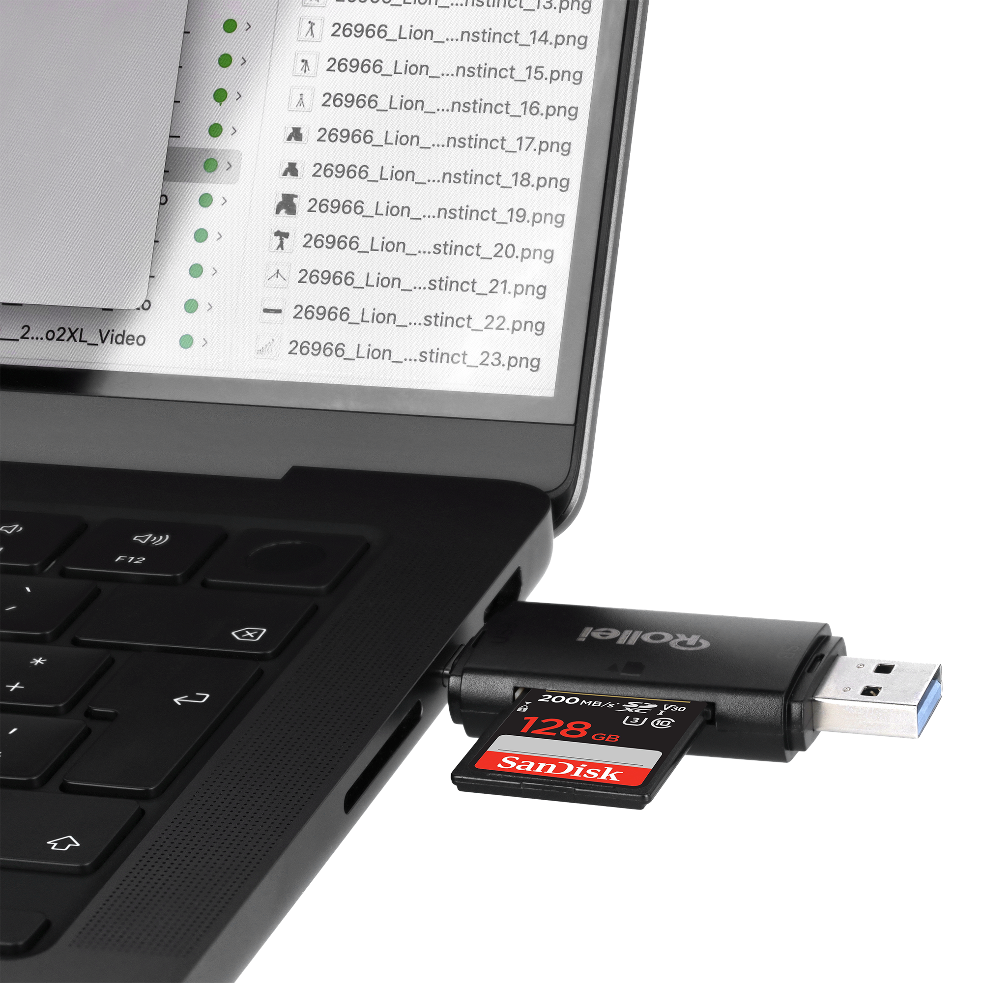 Bundle 2-in-1 Kartenlesegerät + Case | Micro-SD & SD