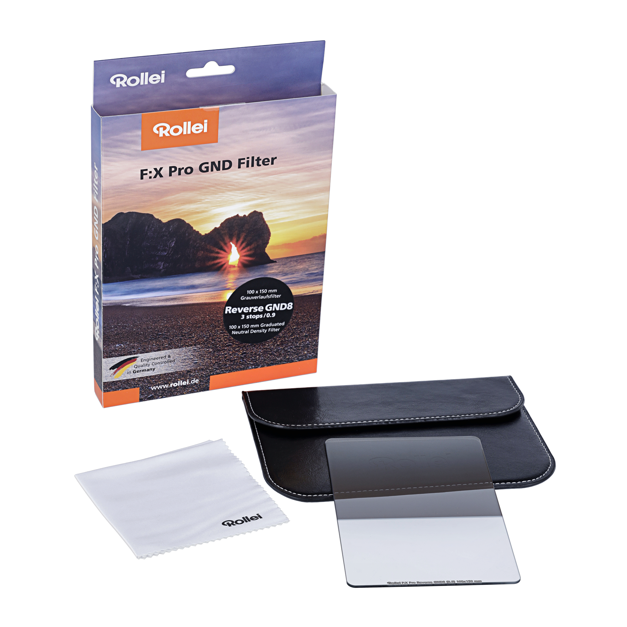F:X Pro Reverse GND8 Rechteckfilter - Grauverlaufsfilter 100 mm