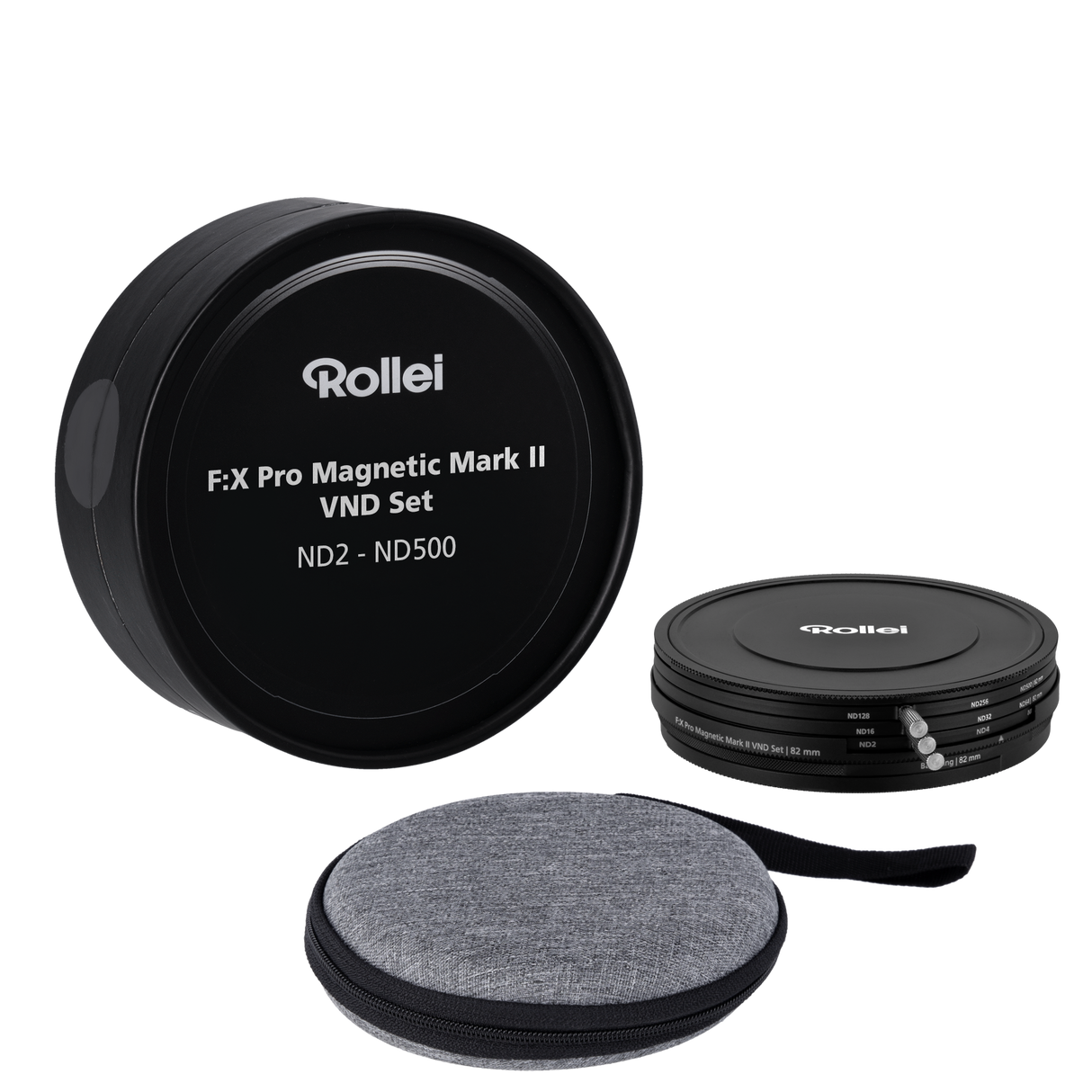 F: x Pro magnetic round filter Mark II 82 mm-VND set