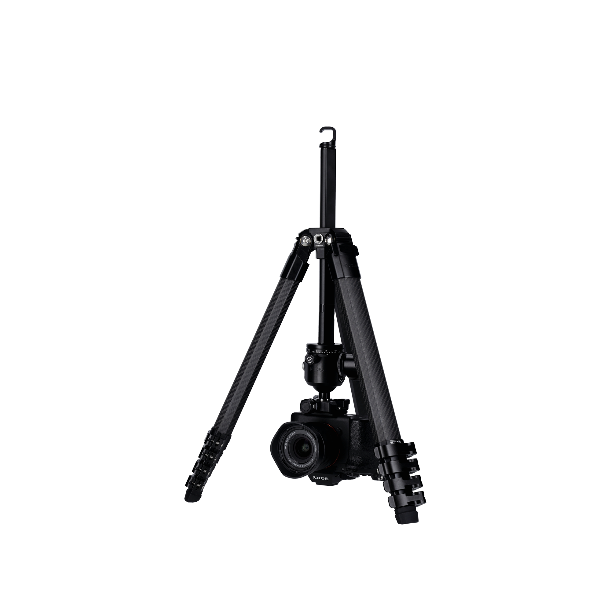 Lion Rock Traveler Pro inkl. Stativkopf | All Black