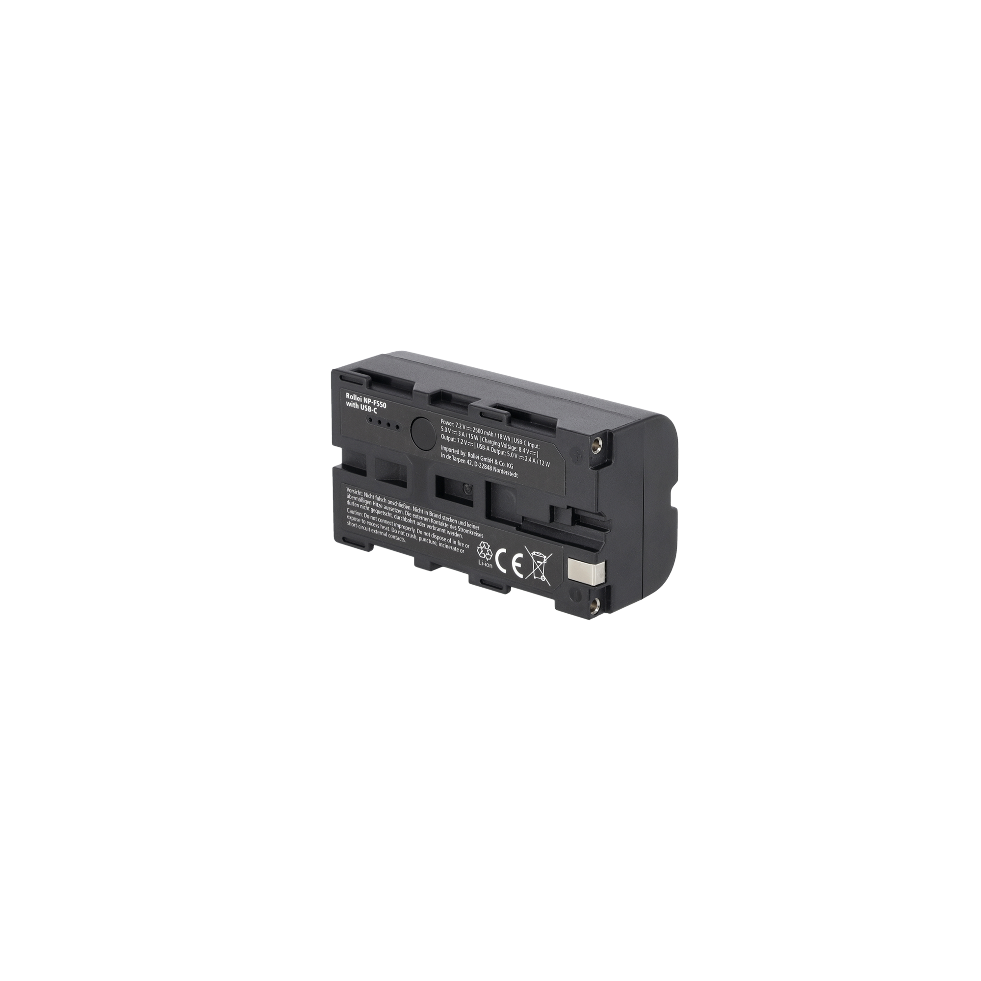 Akku mit USB-C | Typ NP-F | versch. Kapazitäten
