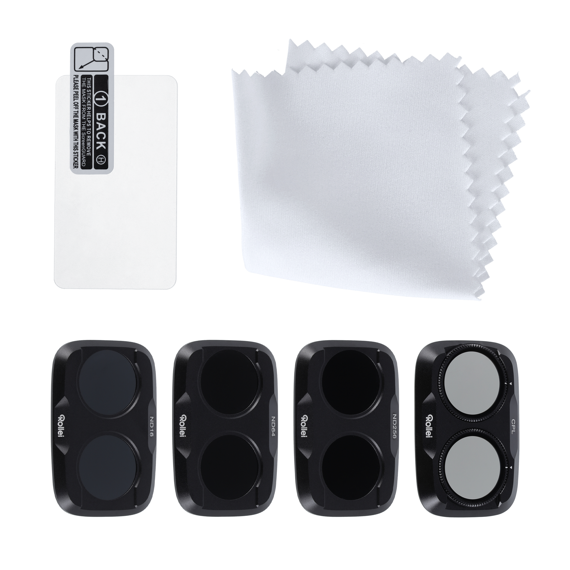 DJI Osmo Pocket 4 Pro Filter Set | CPL, ND16, ND64, ND256