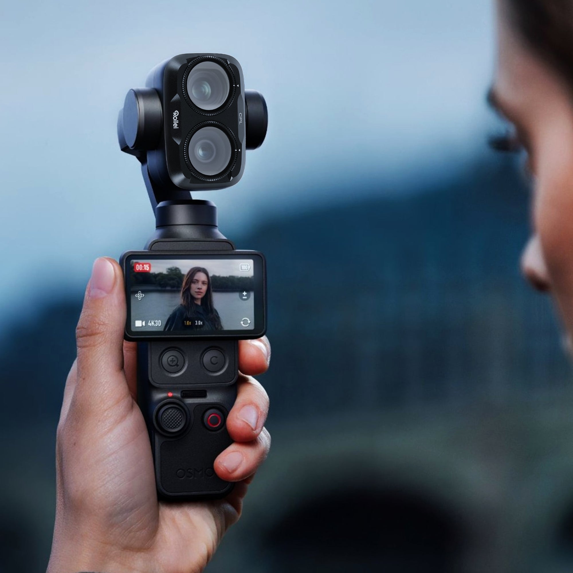 DJI Osmo Pocket 4 Pro Filter Set | CPL, VND2-32, Black Mist