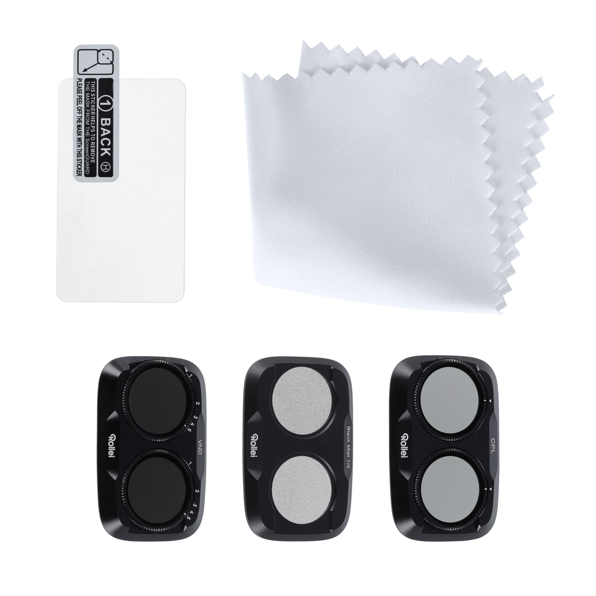 DJI Osmo Pocket 4 Pro Filter Set | CPL, VND2-32, Black Mist