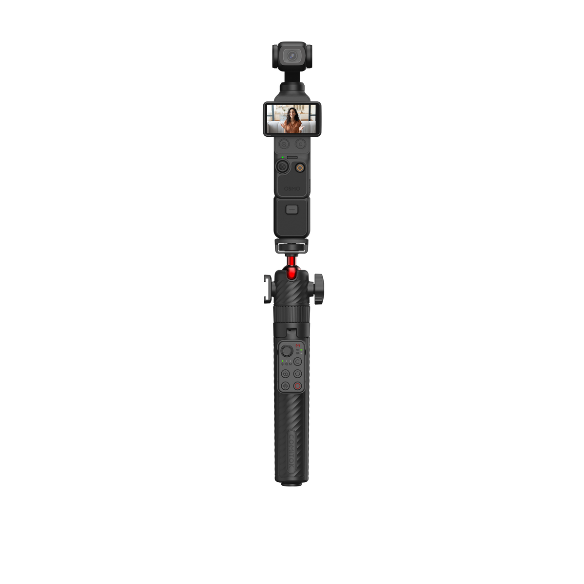 Comitok 2-in-1 Selfie Stick für DJI Osmo Pocket