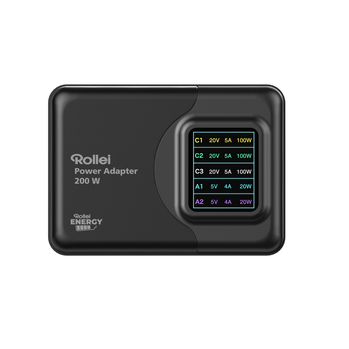 Power Adapter 200W - USB-A & USB-C power adapter