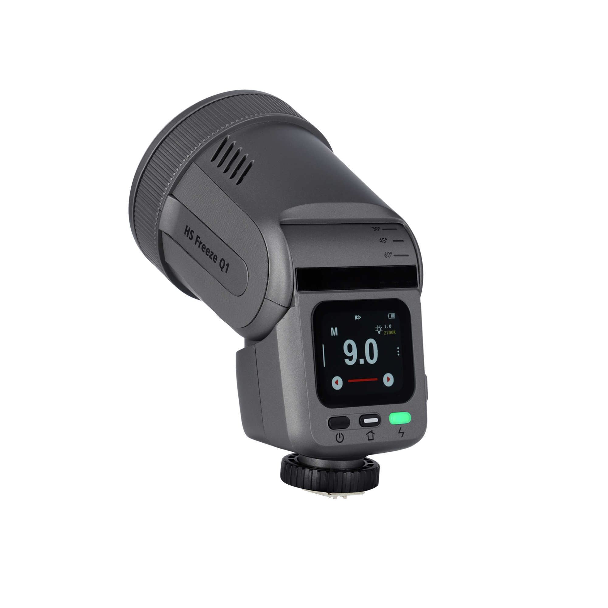 2-in-1 LED-Blitz I Bi-Color Dauerlicht I HS Freeze Q1