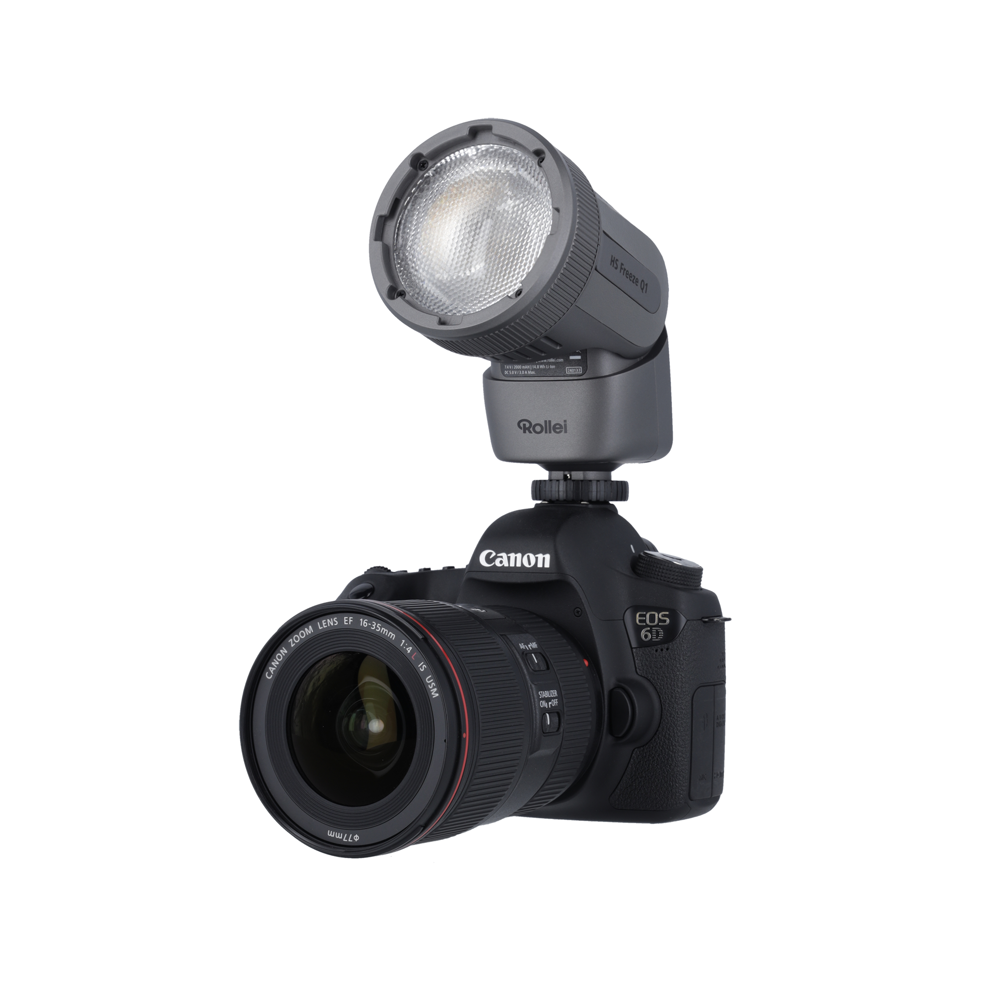 2-in-1 LED-Blitz I Bi-Color Dauerlicht I HS Freeze Q1