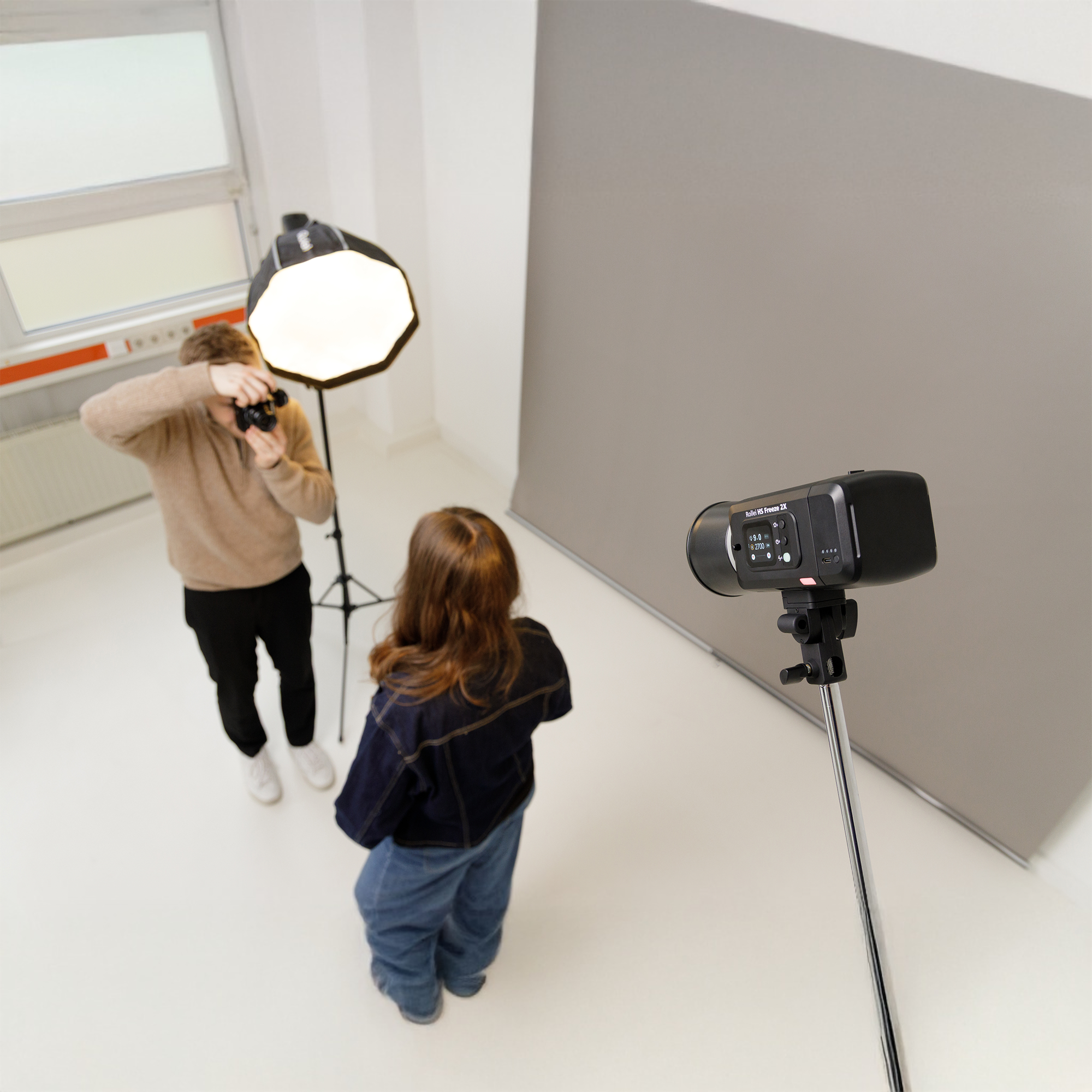 Studio Bundle HS Freeze 2X – Komplettset mit Softbox, Stativ & Funksender