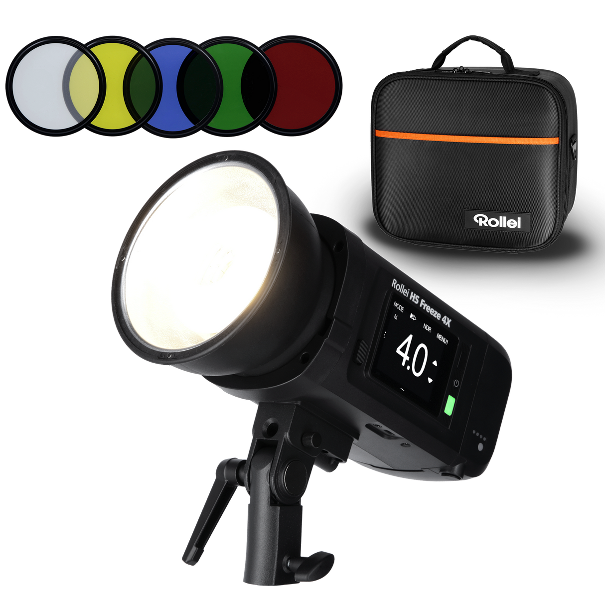 Studio flash | With battery | HS Freeze 4x