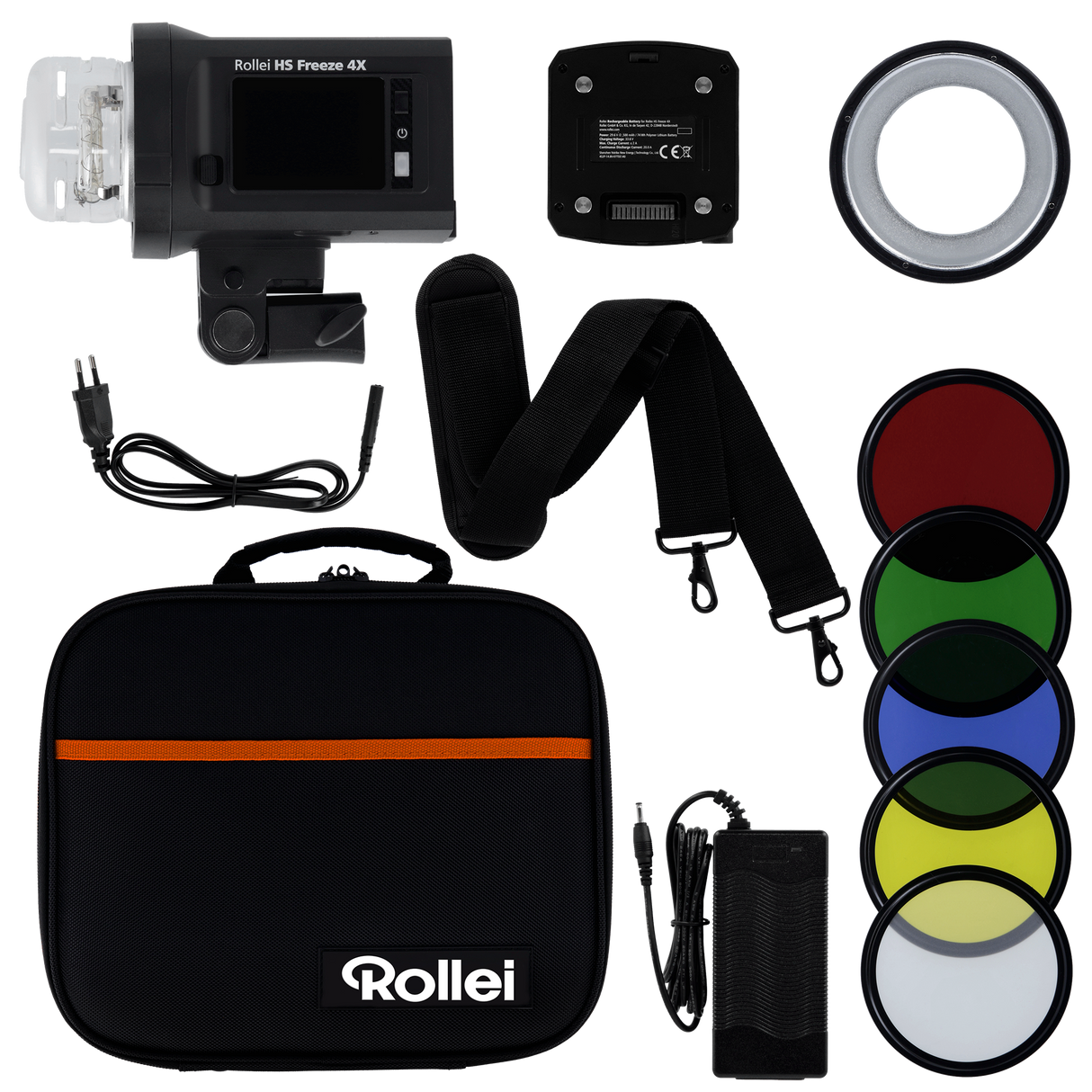 Studio flash | With battery | HS Freeze 4x