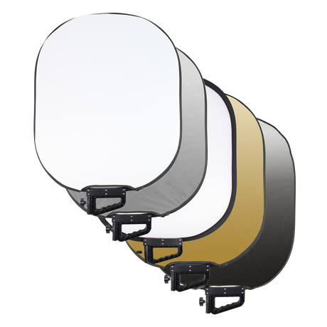 5 in 1 folding reflector | Comfort Pro | different sizes