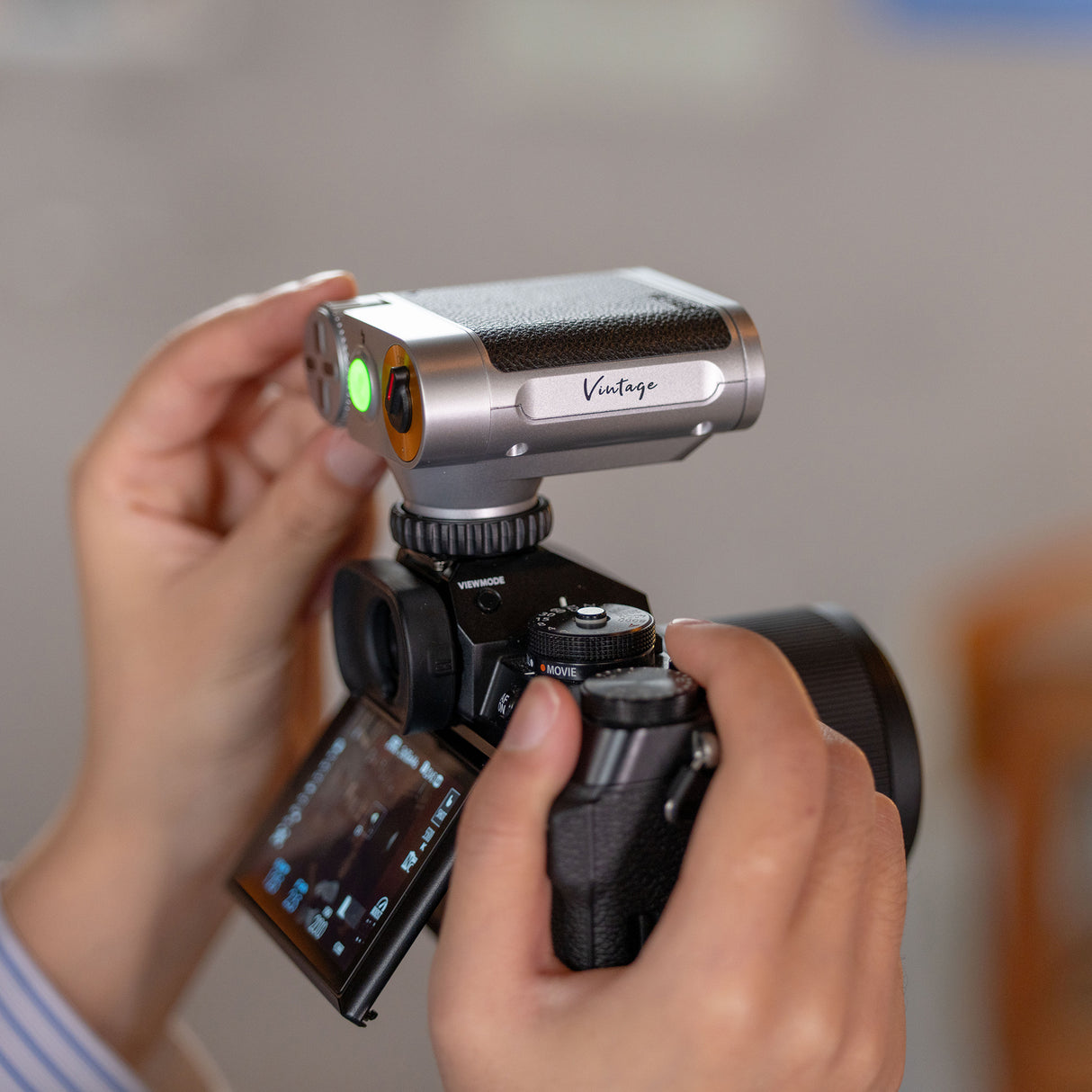 Viltrox Aufstecklitz | Universal | Vintage Z1