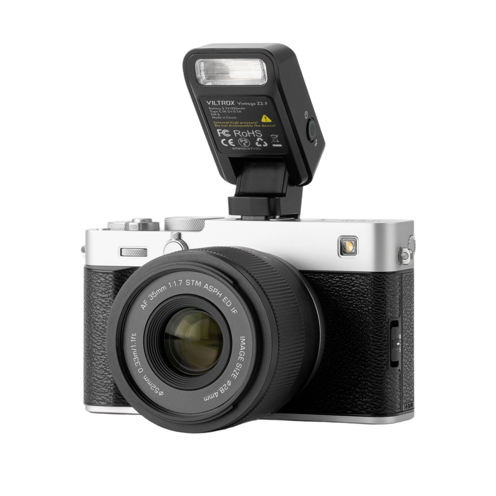 Viltrox Aufsteckblitz | versch. Kameramodelle | Vintage Z2