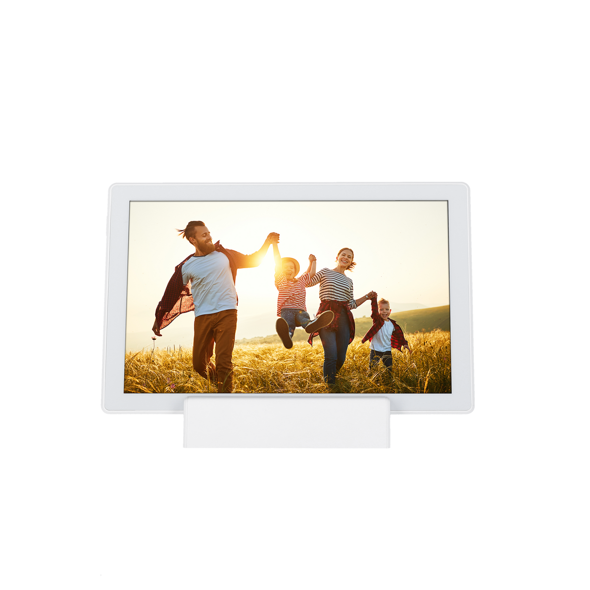 Smarter picture frame | 10 "Diagonal | Wifi | Frameo app | Model 106 Portable