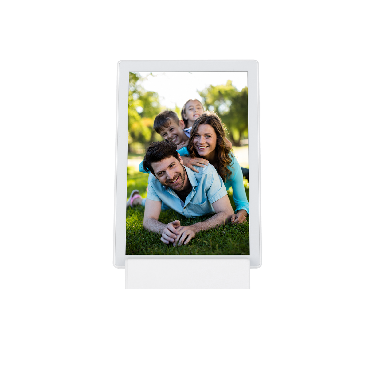 Smarter picture frame | 10 "Diagonal | Wifi | Frameo app | Model 106 Portable