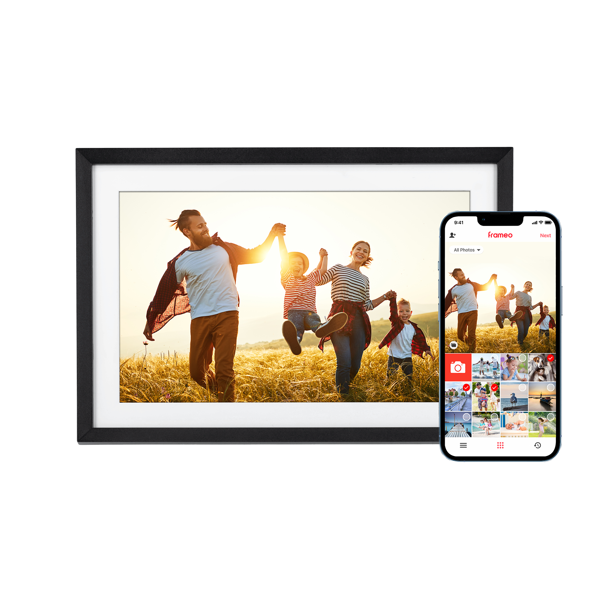 Smarter Bilderrahmen | 10,1" | Modell 107