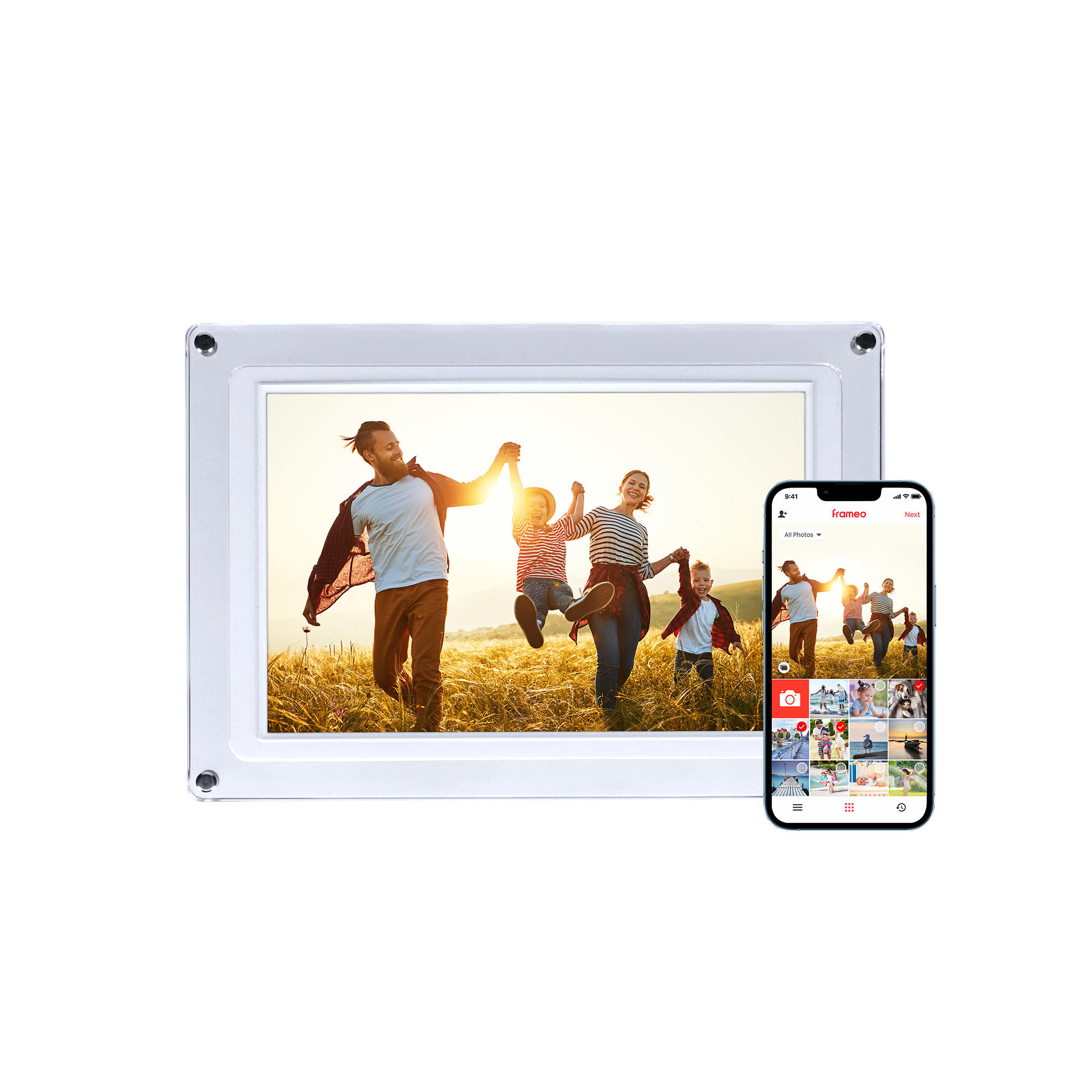Smarter Bilderrahmen | 10,1" | Modell 109