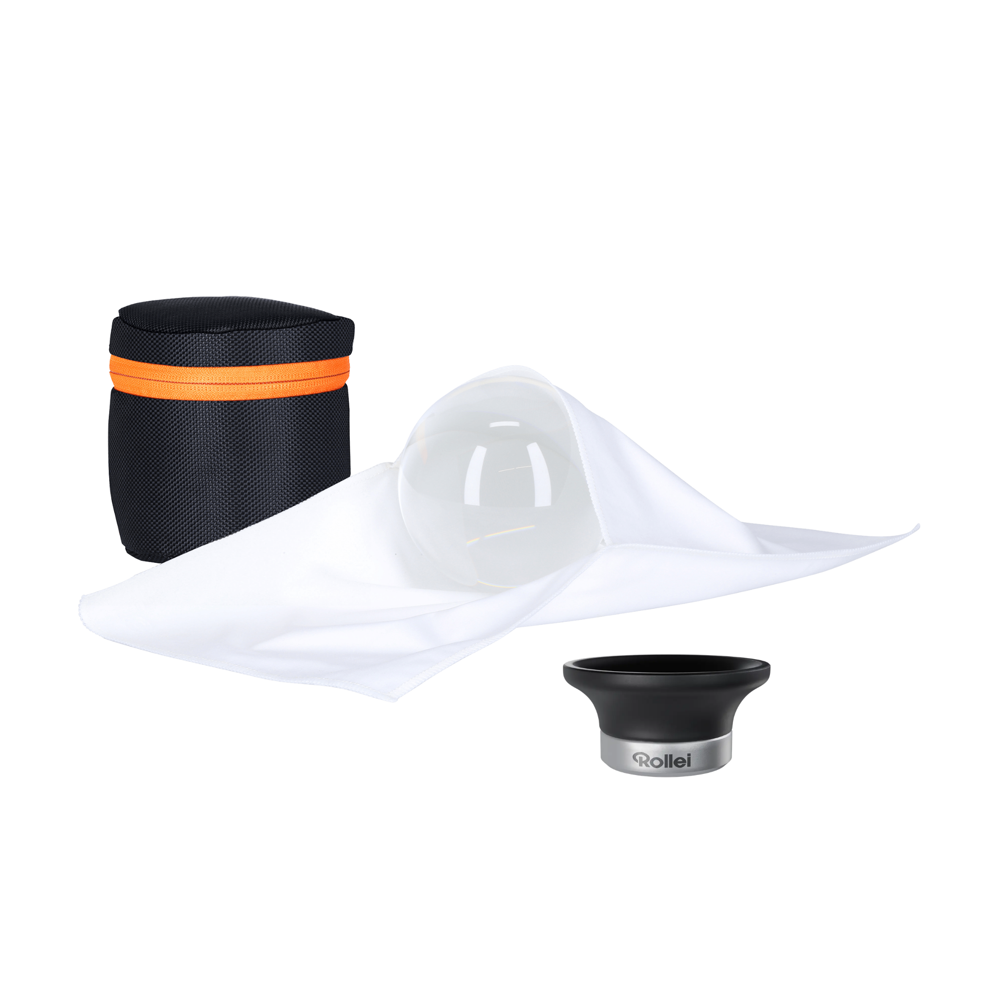 Lensball Bundle | 90mm Vollglaskugel inkl. Halterung