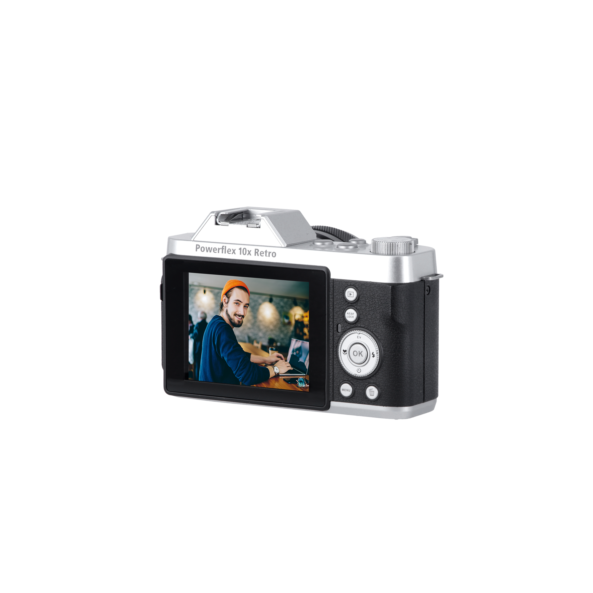 Powerflex 10x Retro | 64 MP Digitalkamera mit 4K