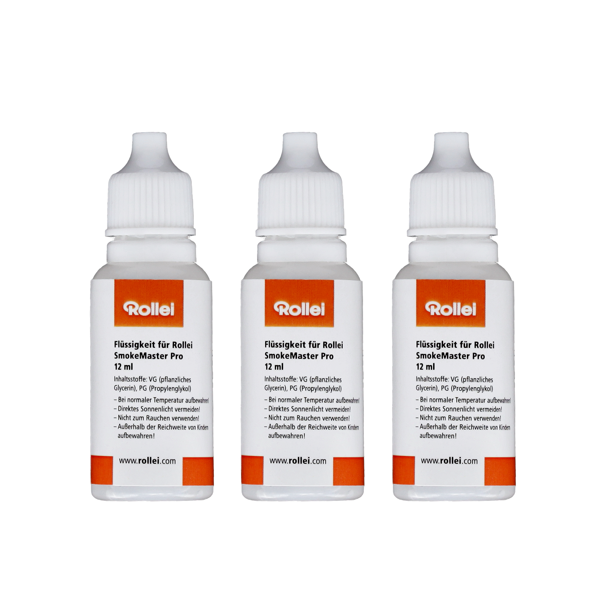 Ersatz-Flüssigkeit (3er-Set) für SmokeMaster / Pro