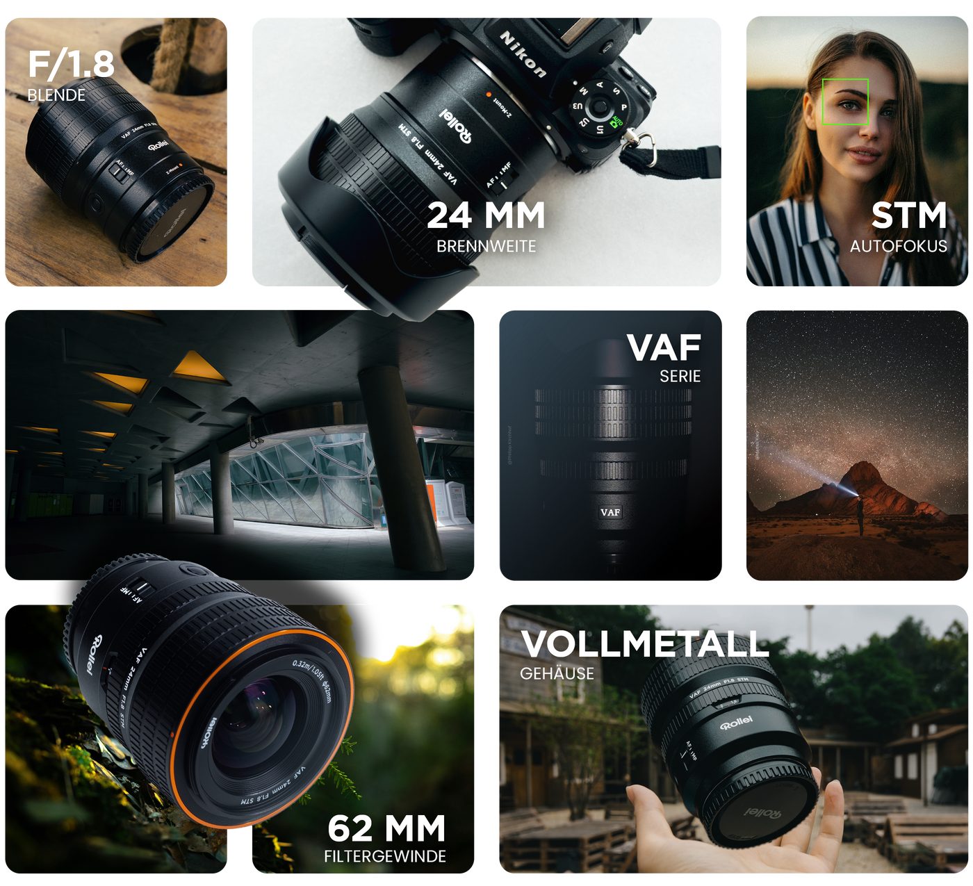 Rollei Objektiv AF 24 mm