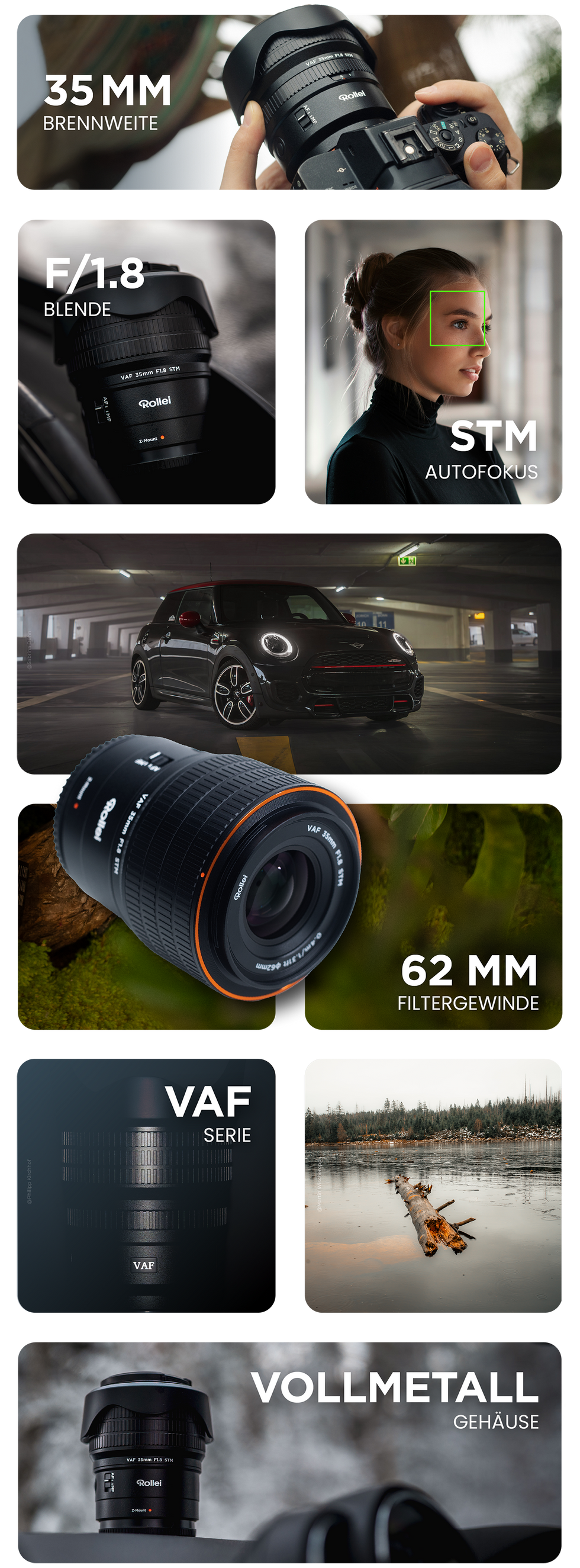 Rollei Objektiv AF 35 mm