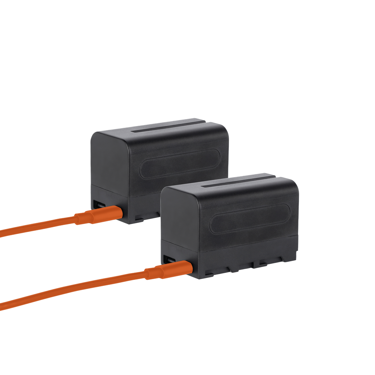 Bundle 2x NP-F Battery with USB-C | various capacities