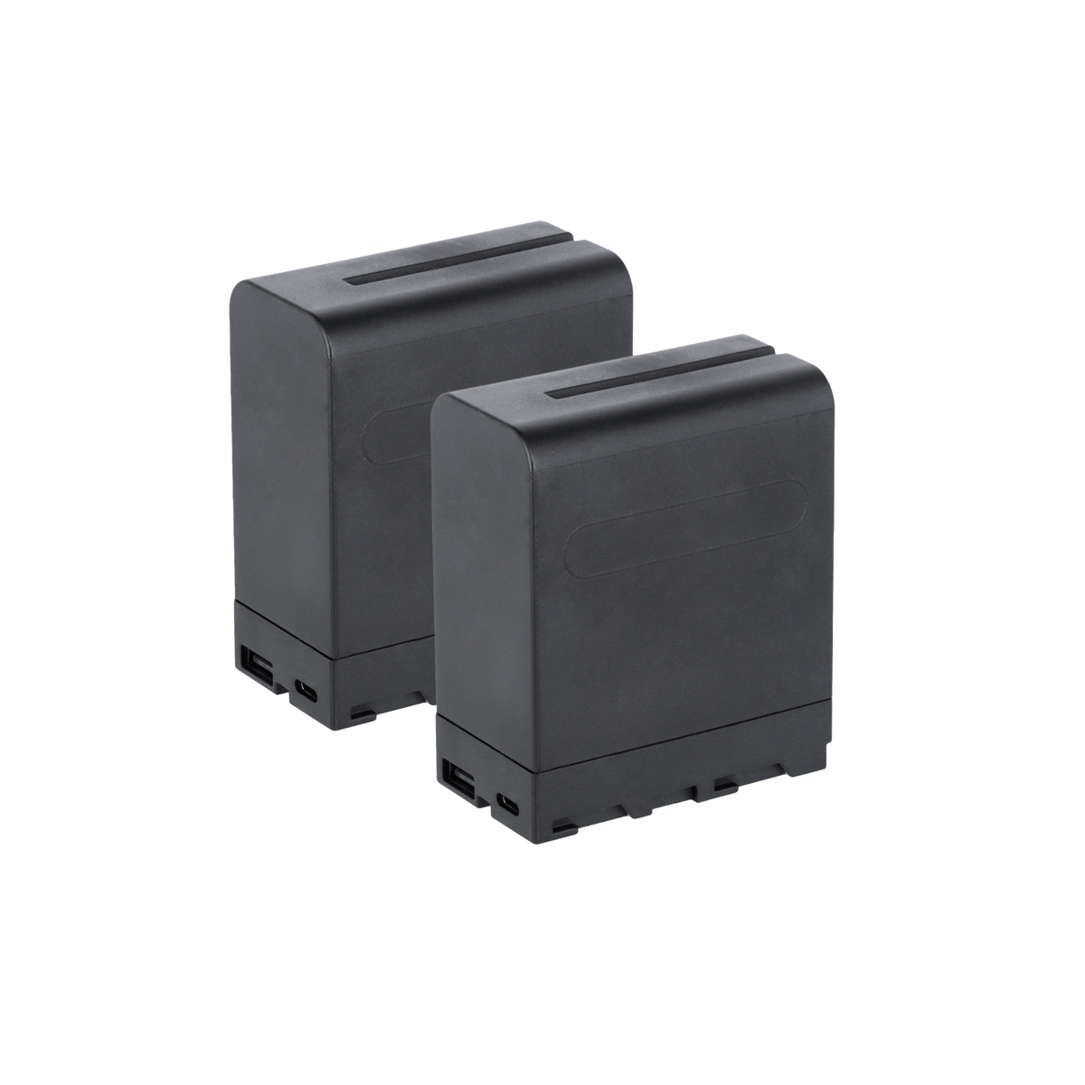 Bundle 2x NP-F Battery with USB-C | various capacities