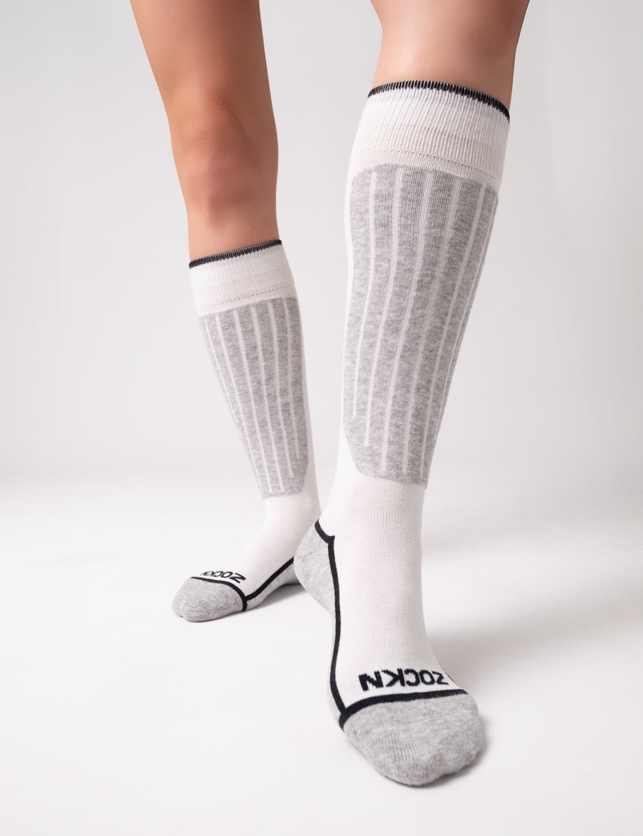 Ski Socks | 1 Pair | Organic Cotton & Merino Wool | Unisex 🎁 X-MAS DEAL 🎁