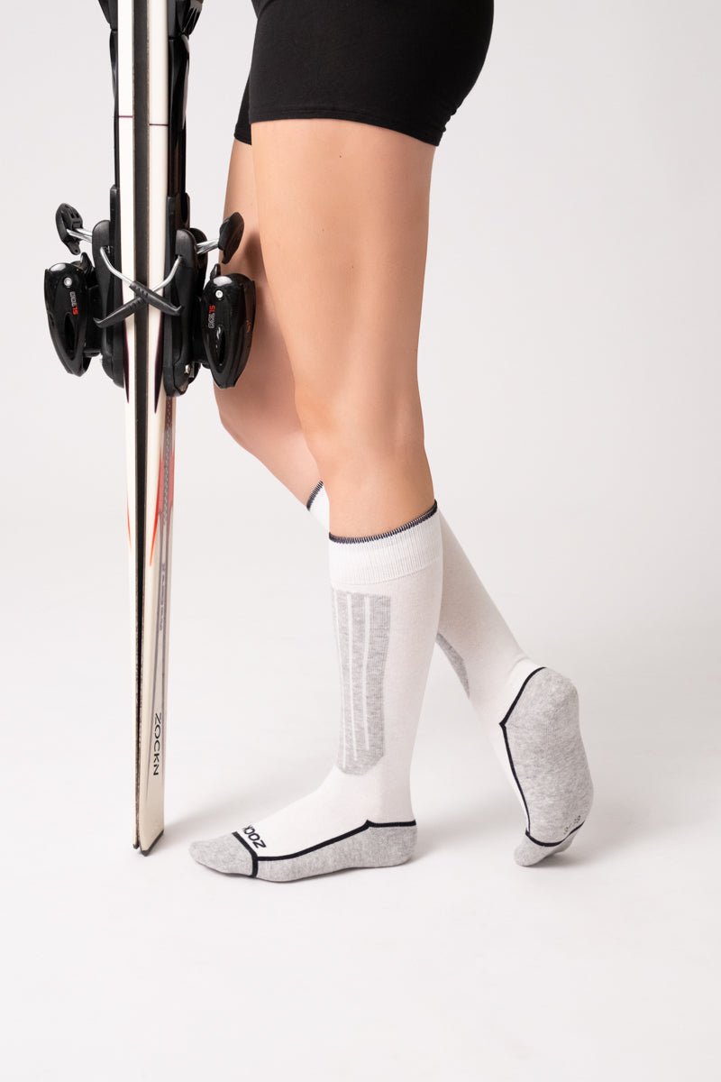 Ski Socks | 1 Pair | Organic Cotton & Merino Wool | Unisex 🎁 X-MAS DEAL 🎁