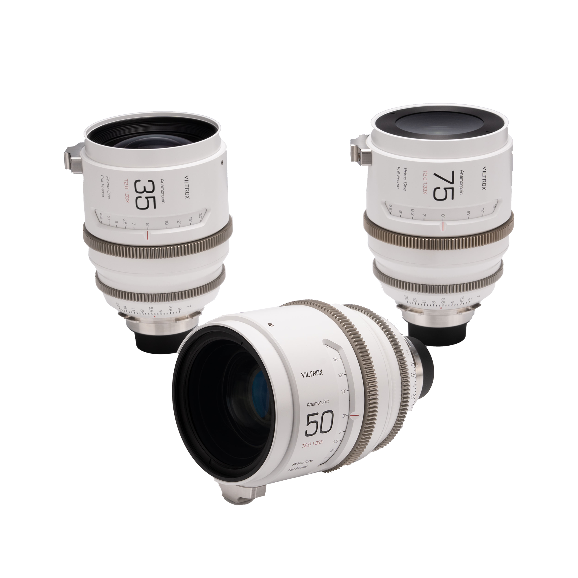 Viltrox Anamorphic Cine-Objektiv Bundle | 35/50/75mm | T2.0 1.33x mit PL-Mount
