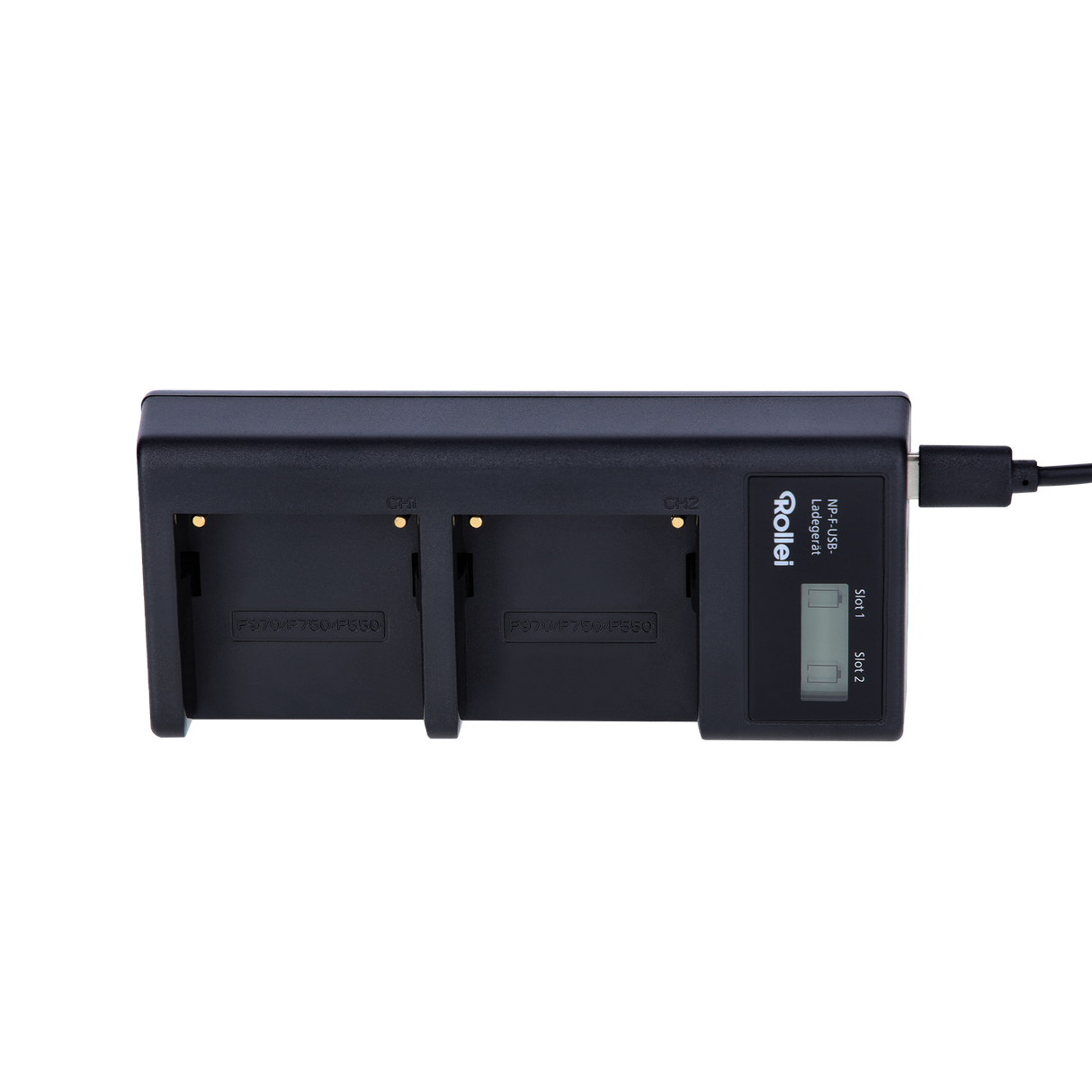 Bundle 2x Akku Typ Sony NP-F960 inkl. Ladegerät