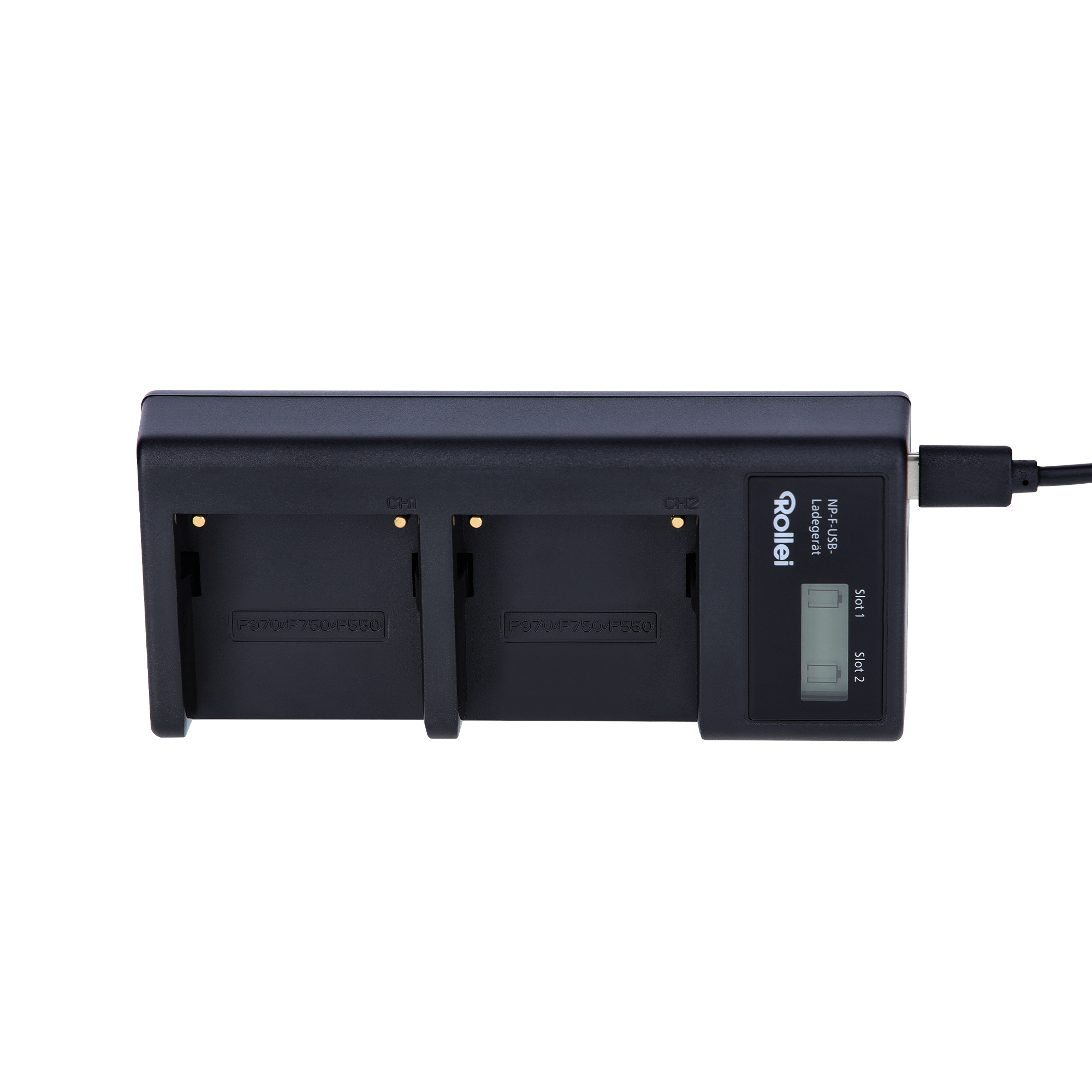 Bundle 2x Akku Typ Sony NP-F960 inkl. Ladegerät