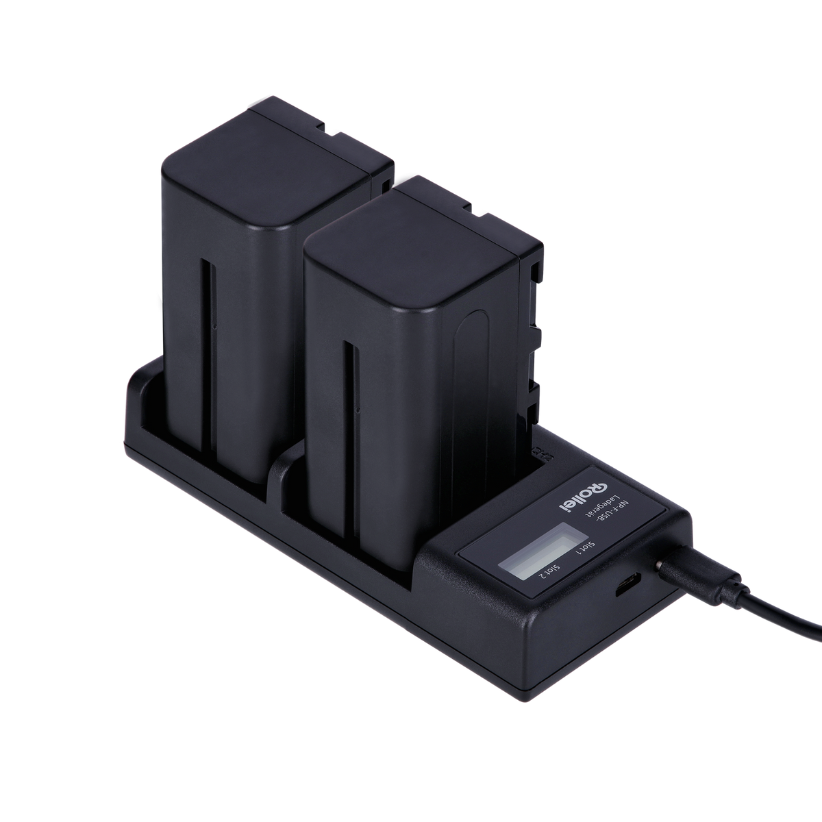 Ladegerät für NP-F Akkus | Dual Charger