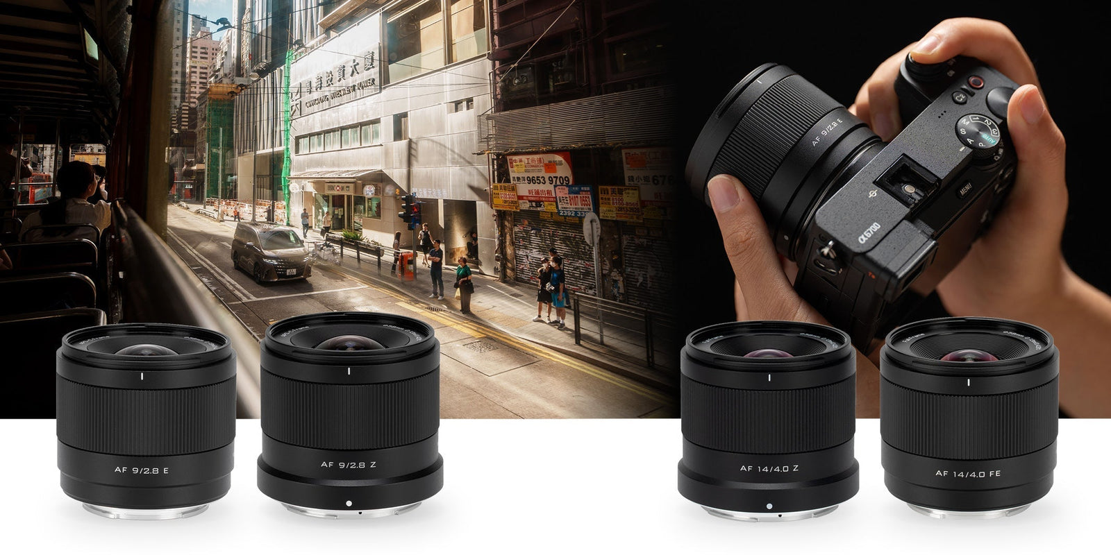 Vier neue Viltrox Ultraweitwinkel-Objektive