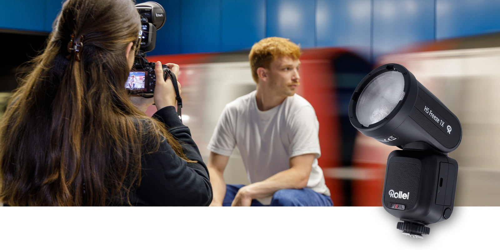 Der neue Rollei HS Freeze 1X Aufsteckblitz: Mehr Leistung und HD-Touch-Display