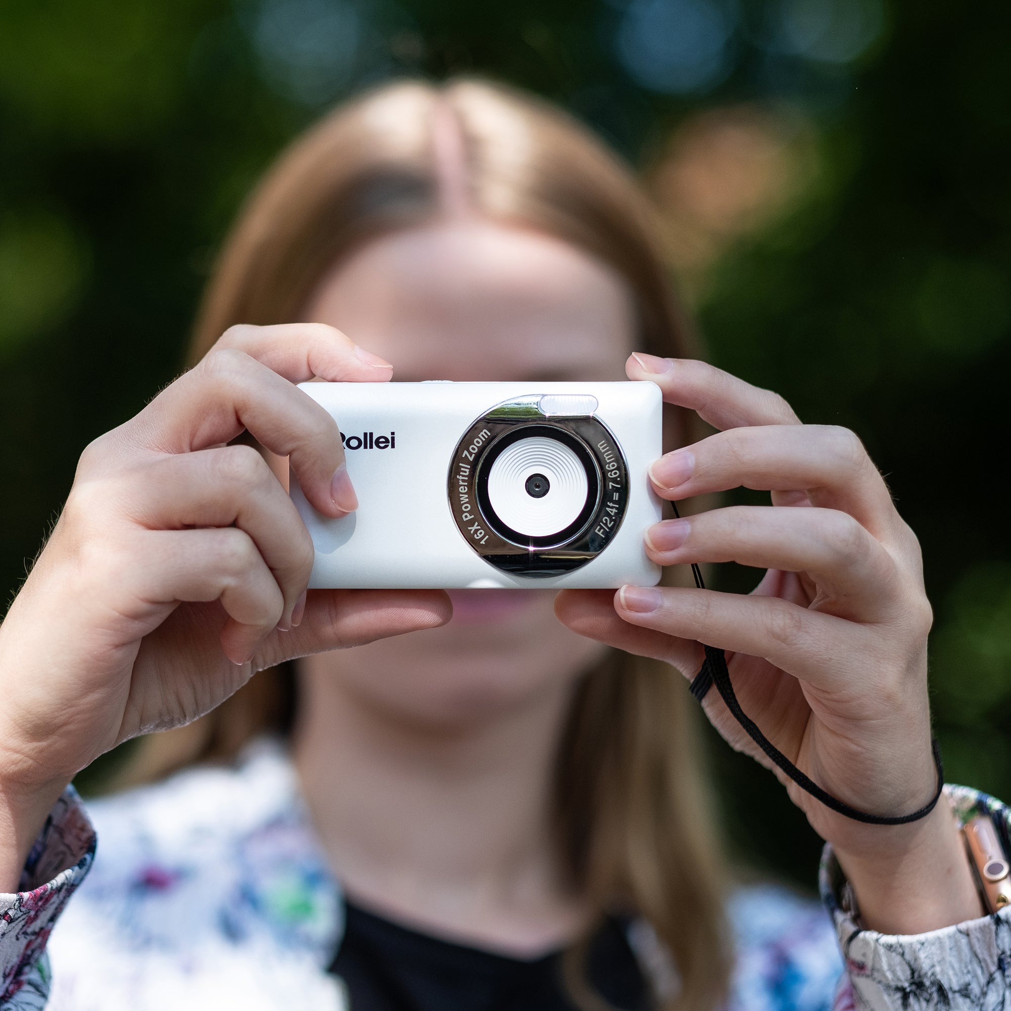 B-Stock Compactline Pocket Digital Camera White