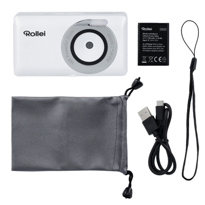 B-Stock Compactline Pocket Digital Camera White