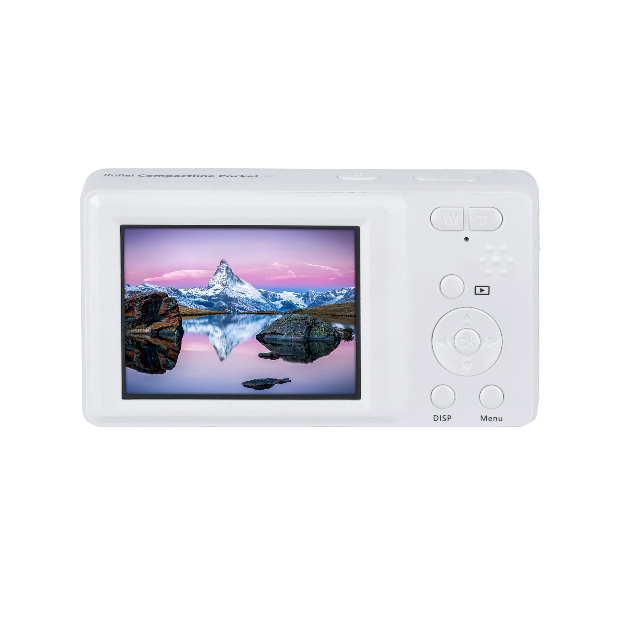 B-Stock Compactline Pocket Digital Camera White