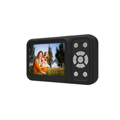 Compactline Dual Screen | 64 MP Digitalkamera mit 4K