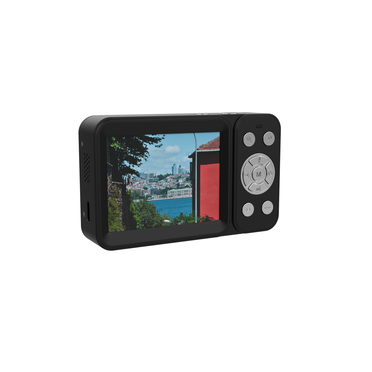 Compactline Dual Screen | 64 MP Digitalkamera mit 4K