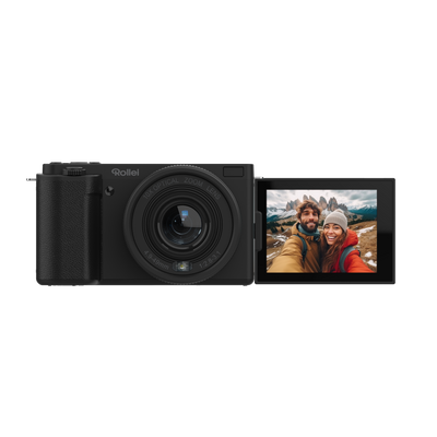 B-Ware Compactline 10x Flip Screen | 64 MP Digitalkamera mit 4K