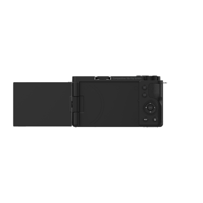 B-Ware Compactline 10x Flip Screen | 64 MP Digitalkamera mit 4K
